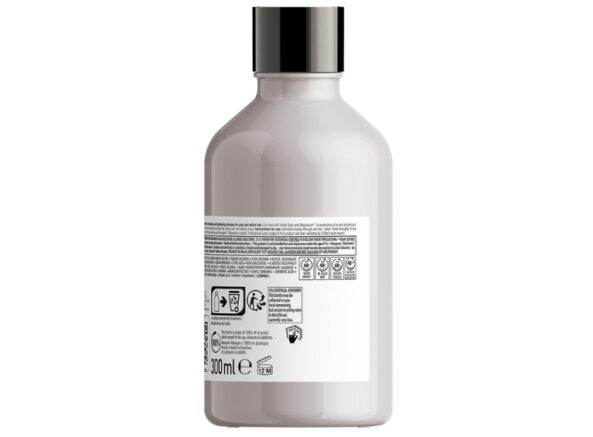 Shampoo Silver Loreal Pro. Neutralizador y perfeccionador para cabello blanco y/o gris - Image 2