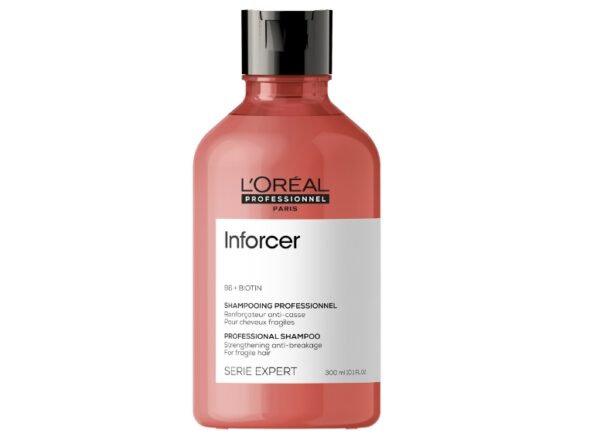 Shampoo Inforcer Loreal Pro para cabello quebradizo o débil