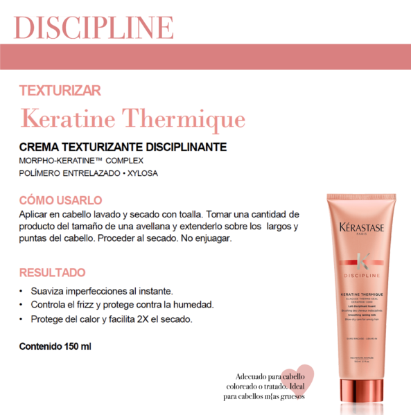 Protector térmico Kératine Thermique Discipline Kérastase - Image 3