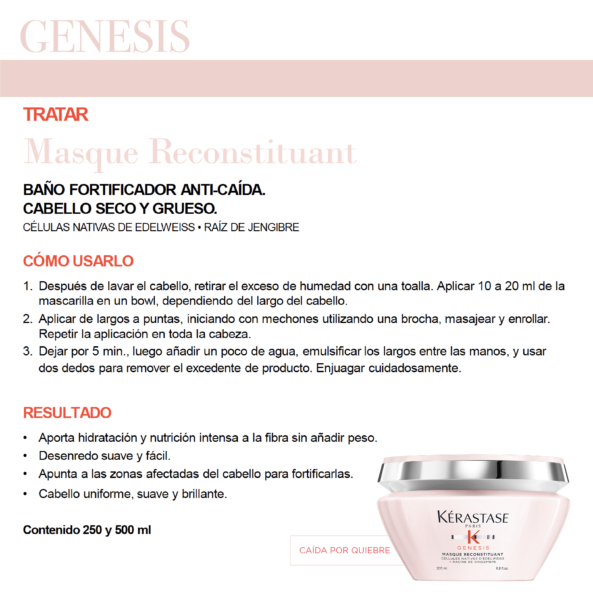 Masque Reconstituant  Genesis Kérastase - Image 3