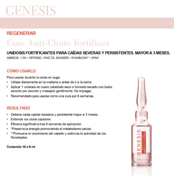 Ampoules Cure Anti-Chute Fortifiant Genesis Kérastase - Image 3