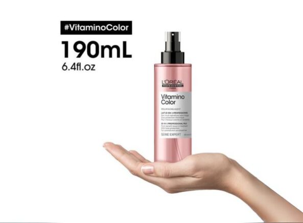 Sérum Capilar Spray 10 en 1 Vitamino Color Loreal Pro 190 ml - Image 3