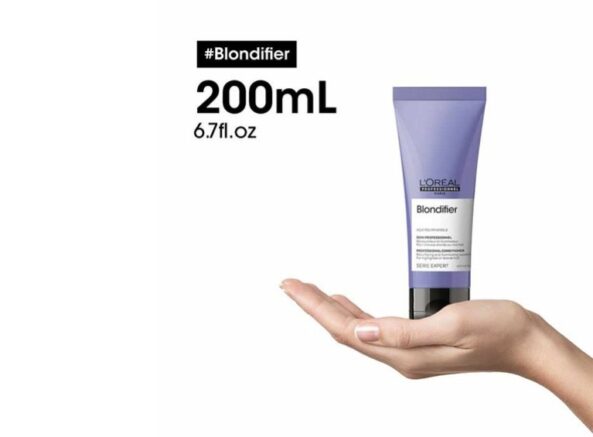 Acondicionador Blondifier Loreal Pro para cabello rubio - Image 3