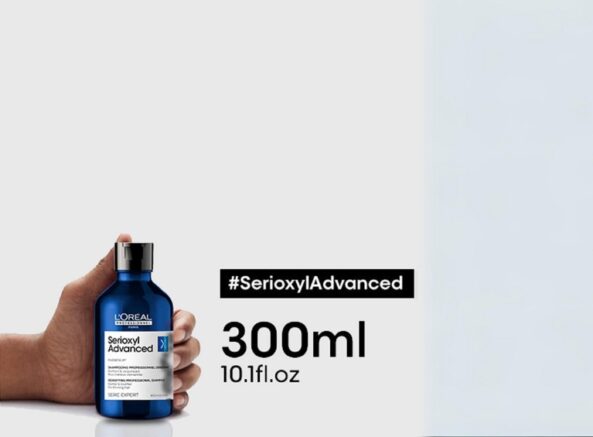 Shampoo Scalp Serioxyl Advanced Anti Caída y adelgazamiento Serie Expert Loreal Pro - Image 2