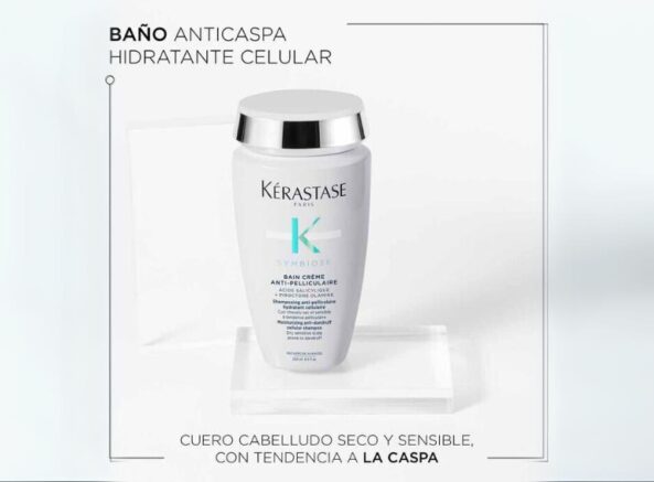 Bain Crème Anti-Pelliculaire Symbiose Kérastase. Para cuero cabelludo seco y con caspa - Image 2