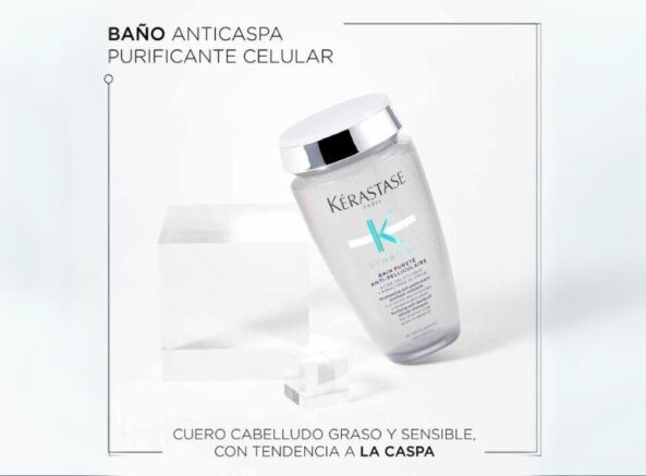 Bain Pureté Anti-Pelliculaire Symbiose Kérastase. Para cuero cabelludo graso y con caspa - Image 3