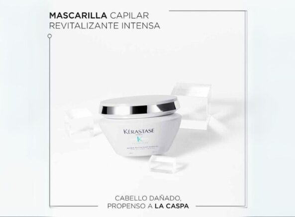Masque Revitalisant Essentiel Symbiose Kérastase. Cabellos dañados y cuero cabelludo propensos a caspa - Image 2