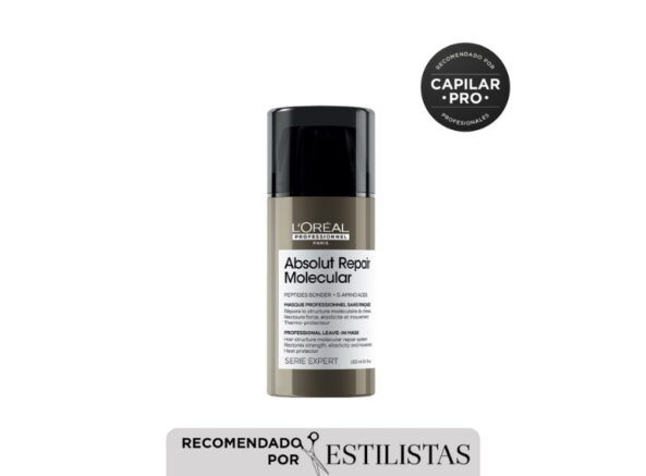 Crema Leave in sin enjuague Absolut Repair Molecular Loreal Pro - Image 3