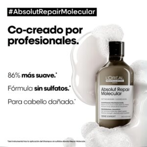 Shampoo Absolut Repair Molecular Loreal Pro