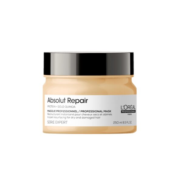 Pack Loreal Pro Absolut Repair Gold (Cosmetiquera +Shampoo, Mascarilla, Termoprotector) - Image 3