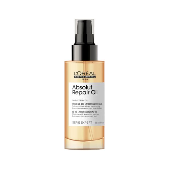 Pack Loreal Pro Absolut Repair Gold (Cosmetiquera +Shampoo, Mascarilla, Termoprotector) - Image 4