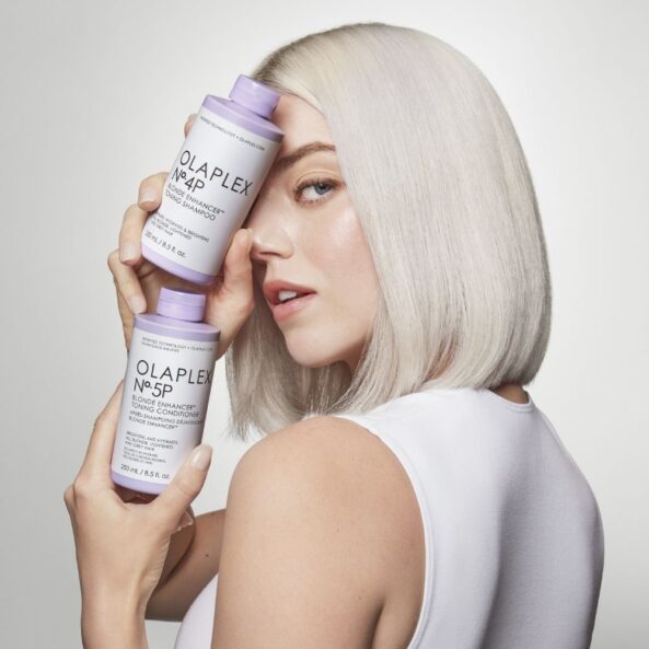 Olaplex N°.4P Blonde Enhancer Toning Shampoo 250ml - Image 7