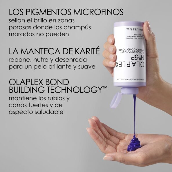 Olaplex N°.5P Blonde Enhancer Toning Conditioner 250ml - Image 3