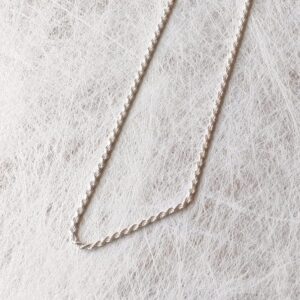 Cadena en plata 9.25 Largo 48cm