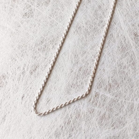 Cadena en plata 9.25 Largo 48cm