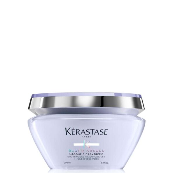 Mascarilla Cicaextreme 200ml Blond Absolu Kérastase. Para cabello rubio dañado y/o con proceso de decoloración - Image 2