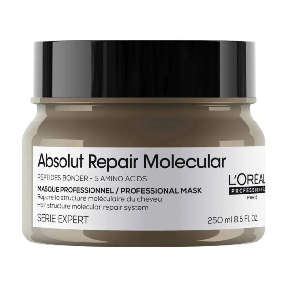 Pack Loreal Pro Absolut Repair Molecular (Cosmetiquera, Shampoo, Mascarilla y Leave in) - Image 4
