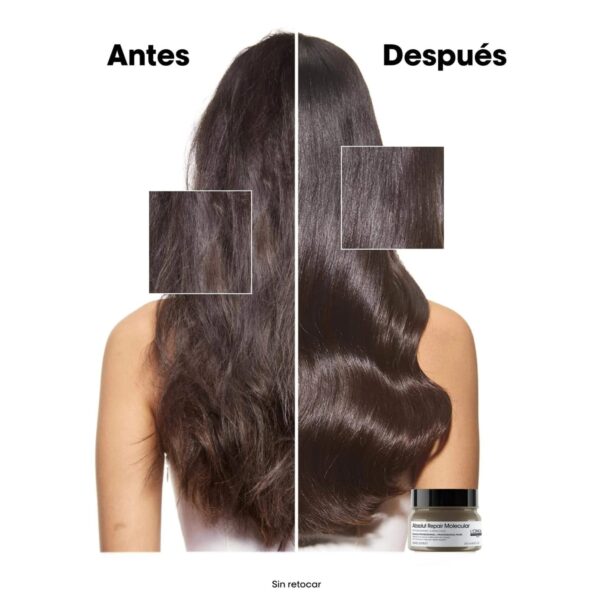 Mascarilla Absolut Repair Molecular de Loreal Pro para cabello dañado - Image 5