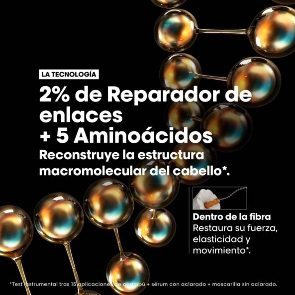 Mascarilla Absolut Repair Molecular de Loreal Pro para cabello dañado - Image 4