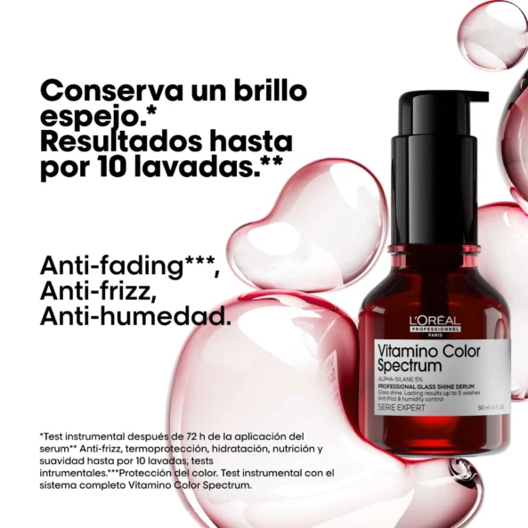 Serum Glass Shine Vitamino Color Spectrum Loreal Pro 50ml - Image 3
