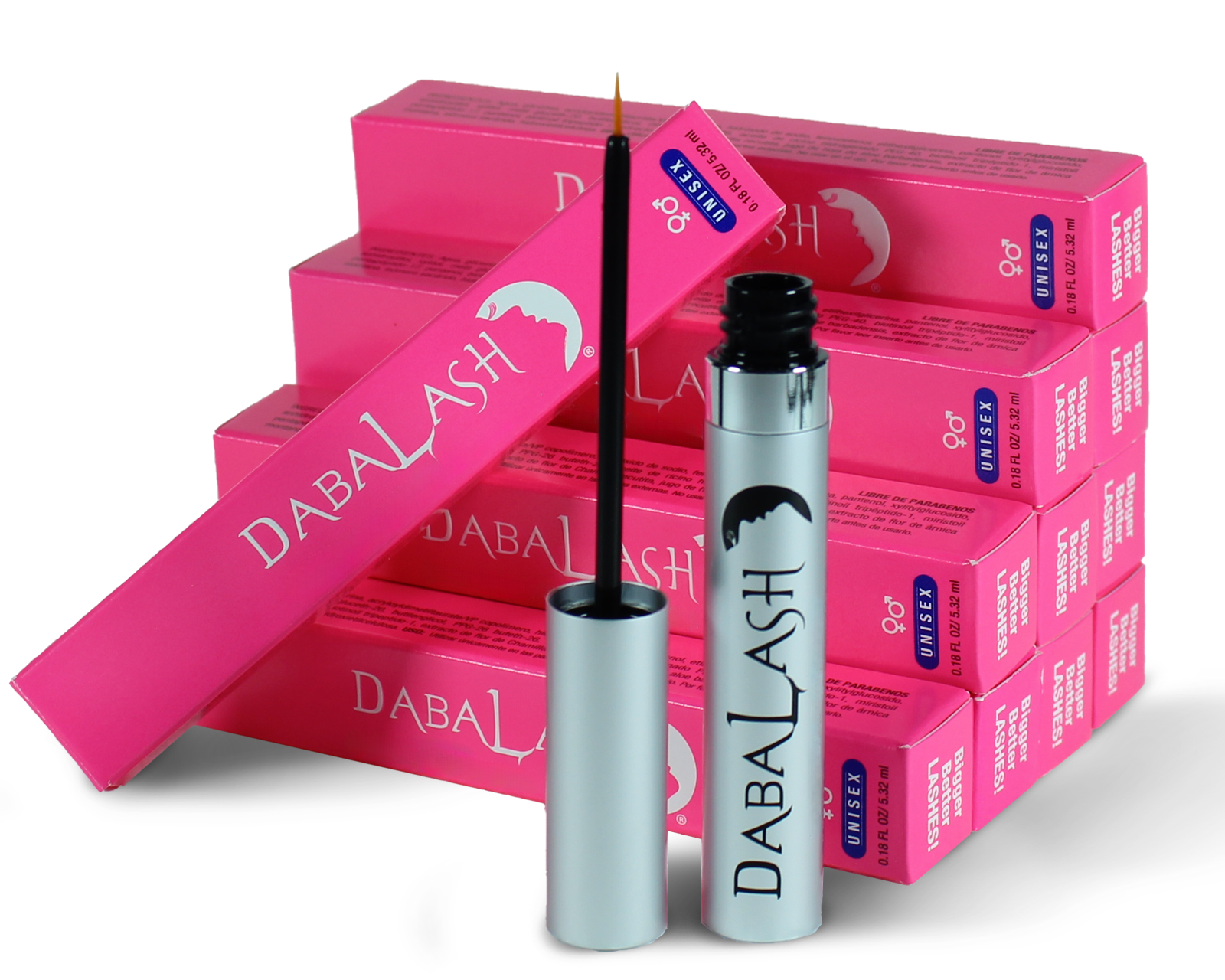 DABALASH original + cosmetiquera gratis Sérum estimulador para crecimiento de pestañas y cejas - Image 3