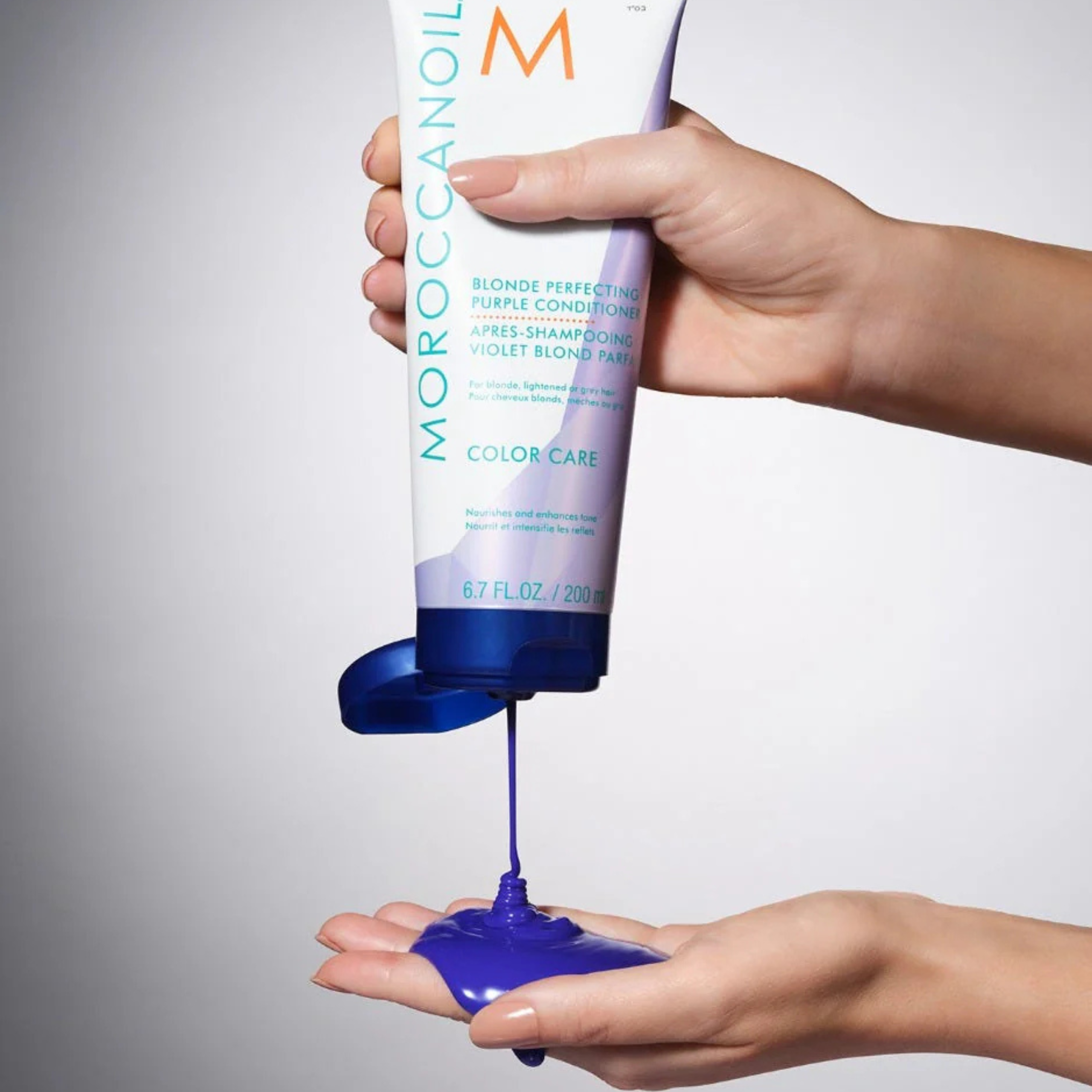 MOROCCANOIL BLONDE PERFECTING PURPLE CONDITIONER 200 ml / 6.7 fl oz - Image 2